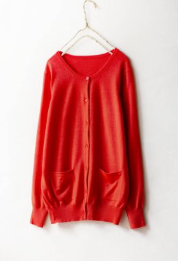 Güzel, lüks, kırmızı, Sonbahar, kış, Bahar hırka örgü, sıcak.