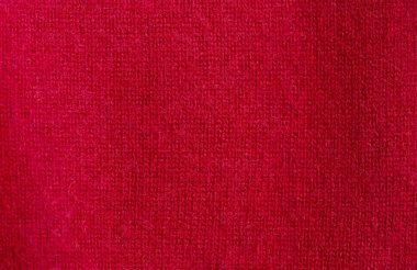Pamuk veya yün veya kaşmiryapılmış kırmızı desen örme kumaş Arka plan dokusu.