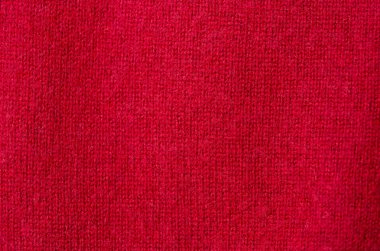 Pamuk veya yün veya kaşmiryapılmış kırmızı desen örme kumaş Arka plan dokusu.