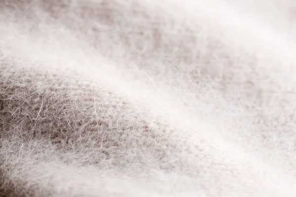 Pink knitted angora and wool background. — Stock Photo, Image