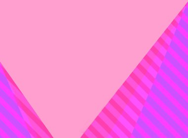 pembe mor çizgili ve açık pembe düz arkaplan ve kopyalama alanı.