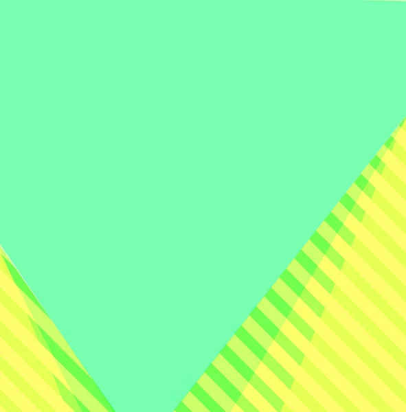 黄绿色 有黄色条纹 浅绿色背景和复制空间 — 图库照片
