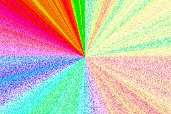 Конверсійні Лінії Барвисті Випромінювання Яскравий Веселковий Спектр Кольорів Радіальних Конверсій — стокове фото