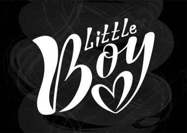 Güzel el yazısı metin için tatil, dokulu bir arka plan üzerinde küçük çocuk bebek duş, Bebek Doğum, kartpostal, ambalaj, giysi üzerinde baskı, afiş. Vektör.