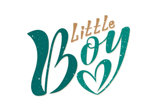 Όμορφο Χειρόγραφο Κείμενο Μικρό Αγόρι Φόντο Υφή Για Διακοπές Μωρό — Διανυσματικό Αρχείο