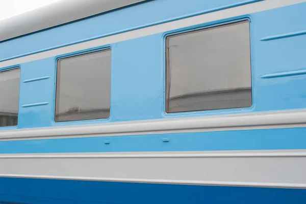 电动火车的窗户 — 图库照片