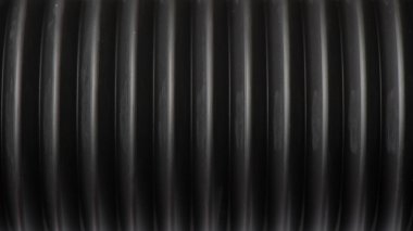 Siyah lastik çizgili doku ya da arka plan olarak kapatın