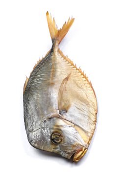 Beyaz izole arka planda vomer balık füme