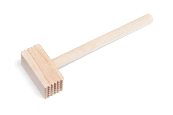 Wooden kitchen hammer — Stock Photo, Image