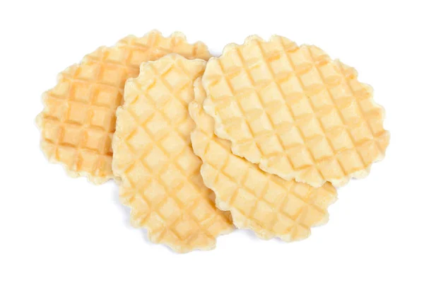 Grupo de waffles crocantes — Fotografia de Stock