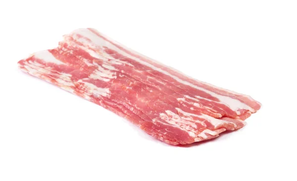 Várias fatias de bacon — Fotografia de Stock