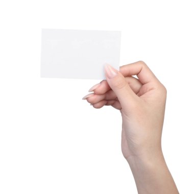 El içinde boş sayfa