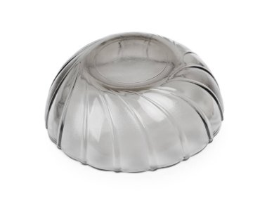 Boş siyah şeffaf kase