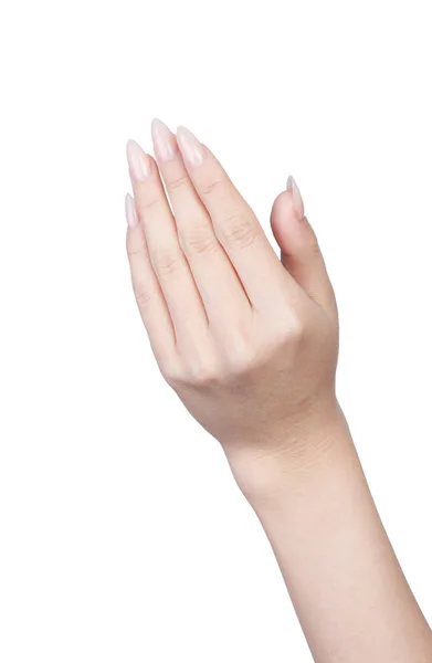 Kvinnlig hand gest — Stockfoto