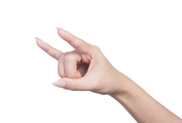 Gesturi de mână feminine — Fotografie, imagine de stoc