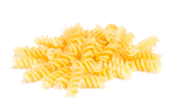 Portion av Rotini korkskruv spiral pasta — Stockfoto