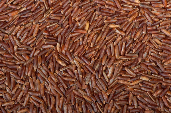 Surface covered with the red rice — Stock Photo, Image