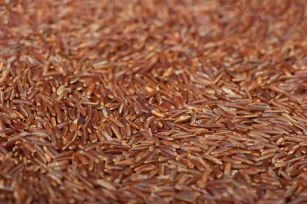 Povrch pokrytý rudá rýže — Stock fotografie