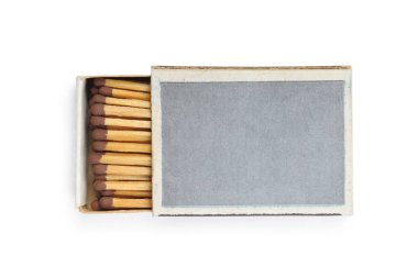 Bir Matchbox izole
