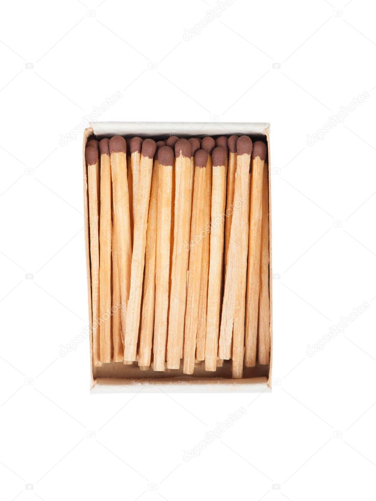 Matches in the box