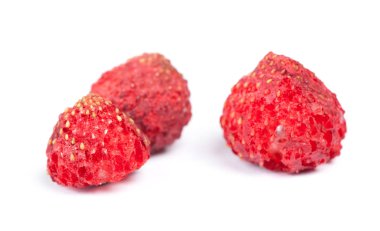 Kurutulmuş çilek yığını