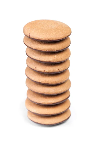 둥근 비스킷 쿠키 그룹 — 스톡 사진