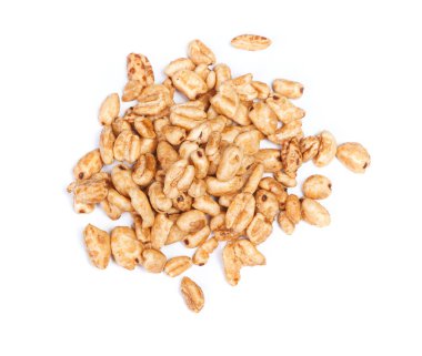 Kabarık buğday taneleri yığını