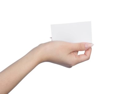 El içinde boş sayfa