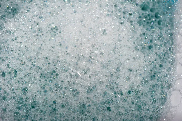 Foam texture soap bubbles — Stock Photo, Image