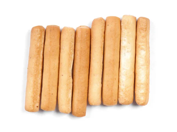 Heap of wheat bread sticks — Stock Photo, Image