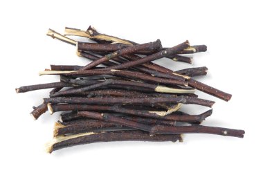 Yalıtılmış fırça ağacı yığını