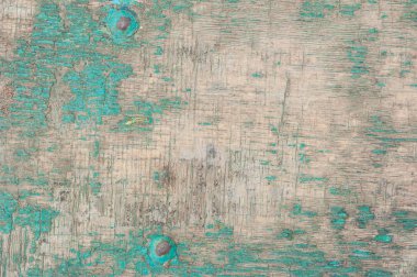 Boyalı yeşil duvar çatlak boya