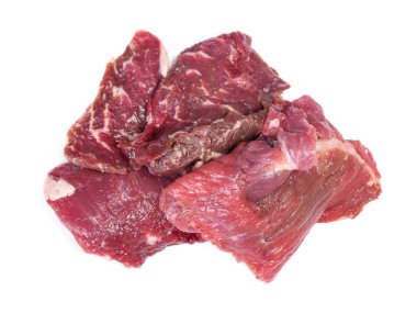 Ham sığır eti parçaları