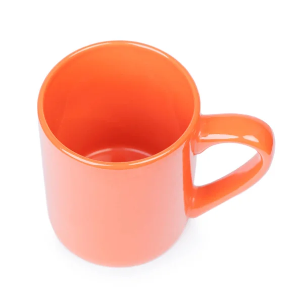 Uma caneca laranja — Fotografia de Stock