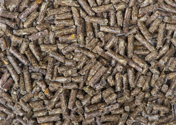 Mnóstwo Suchych Peletów Trawiastych Tła Lub Tekstury — Zdjęcie stockowe