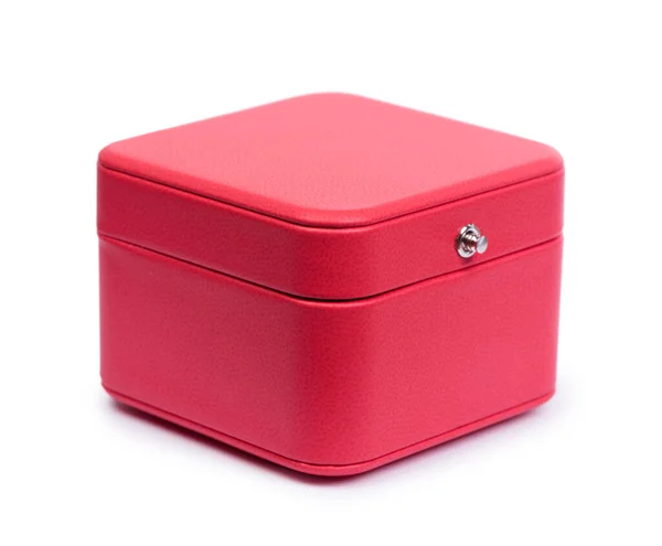 白い背景に隔離された赤いギフトの箱 — ストック写真