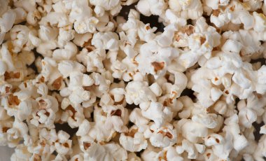 Basit patlamış mısır, doku arkaplanı