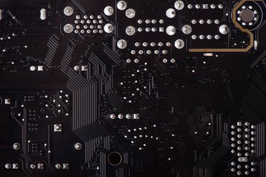 Curcuit tahtasının arka tarafı, doku ve arkaplan