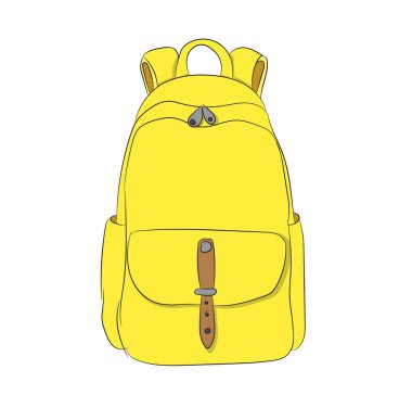 sırt çantası Renk, vektör, beyaz arka plan