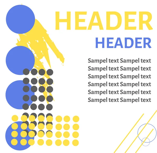 metin vektör, beyaz arka plan ile parlak soyutlama