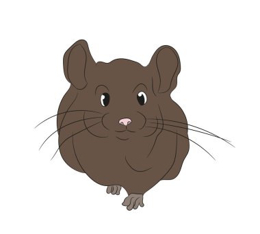 fare vektör çizimi, renk çizimi, vektör, beyaz arkaplan