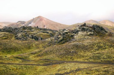 Yürüyüş yolları, Landmannalaugar manzara