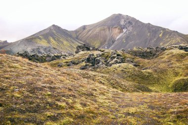 Volkanik topraklar, Landmannalaugar manzara