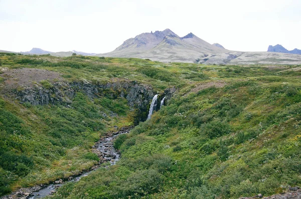 Τοπία Εθνικό Πάρκο Σκαφτάφελλ Στην Ισλανδία — Φωτογραφία Αρχείου