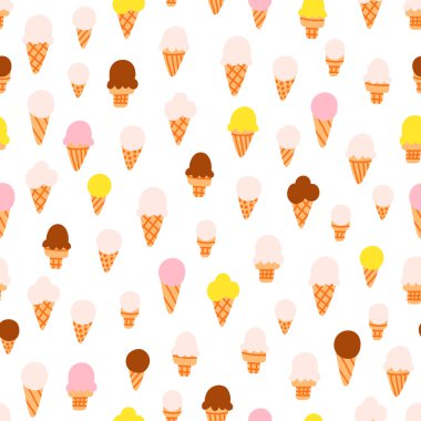 Dondurma pürüzsüz desen