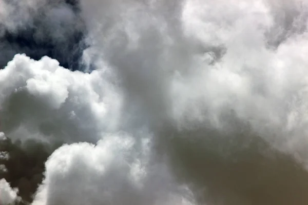 Облака Небо Солнце Серый Пейзаж Панорама Дикая Природа — стоковое фото