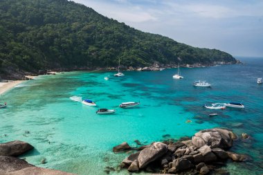 Phang Nga'daki similan adası, Tayland, 28 Kasım 2013