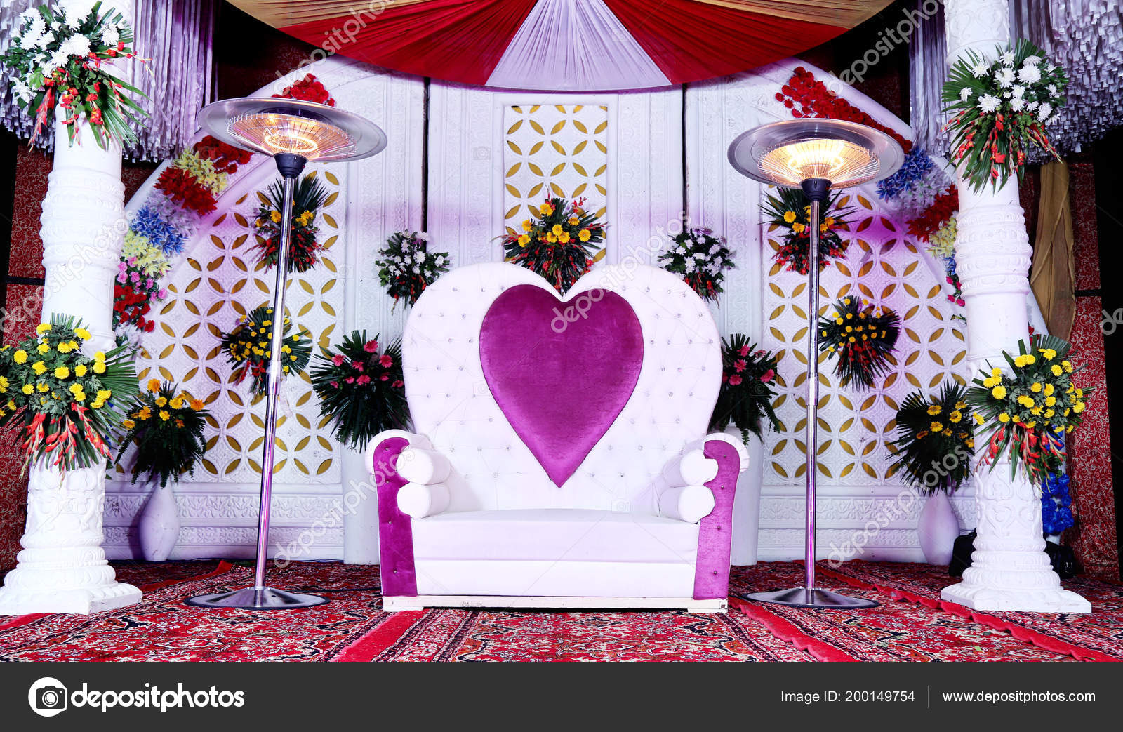 Door Decoration For Indian Wedding Decorative Stage Indian Wedding Stock Photo C Deepkcreation 200149754