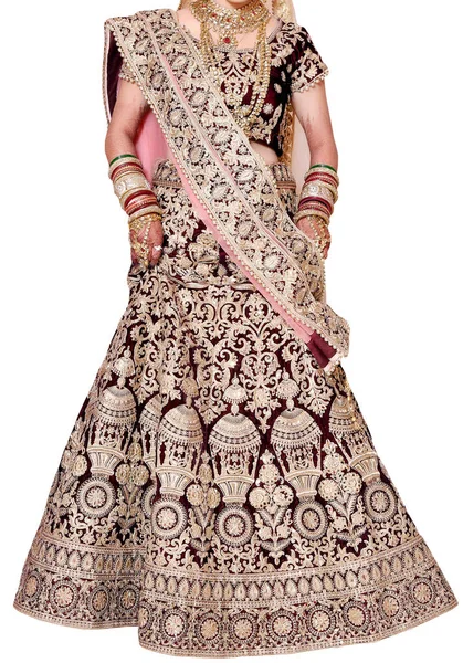Bride Jewelery Indian Wedding — стоковое фото
