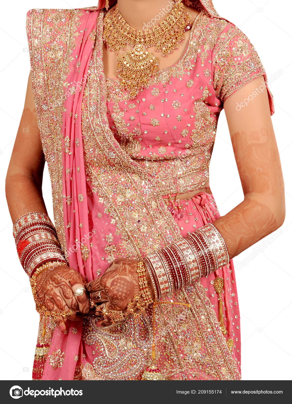 Pictures Wedding Dresses Indian Indian Bridal Showing Wedding